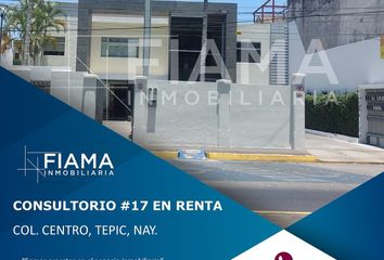 Oficina en  Avenida Guadalupe Victoria Oriente 12, Centro, Tepic, Nayarit, 63000, Mex