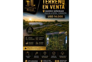 Terrenos en  Paso De La Patria, Corrientes