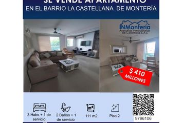 Apartamento en  Calle 61a, La Castellana, Comuna 8, Perímetro Urbano Montería, Centro, Córdoba, Rap Caribe, 230002, Colombia