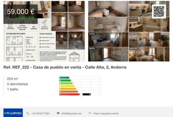 Chalet en  Andorra, Teruel Provincia
