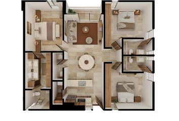 Departamento en  La Ceiba, Mérida, Mérida, Yucatán