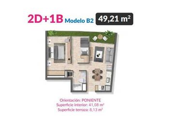 Departamento en arriendo en La Florida