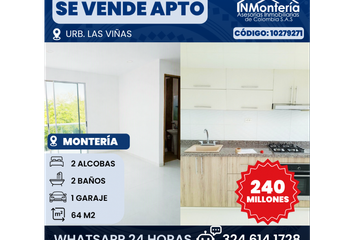 Apartamento en  Calle 61a, La Castellana, Comuna 8, Perímetro Urbano Montería, Centro, Córdoba, Rap Caribe, 230002, Colombia