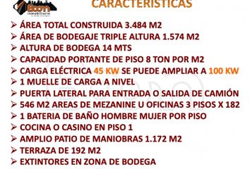 Bodega en Siberia, Cota, Sabana Occidente, Cundinamarca, Rap (especial) Central, 250017, Colombia