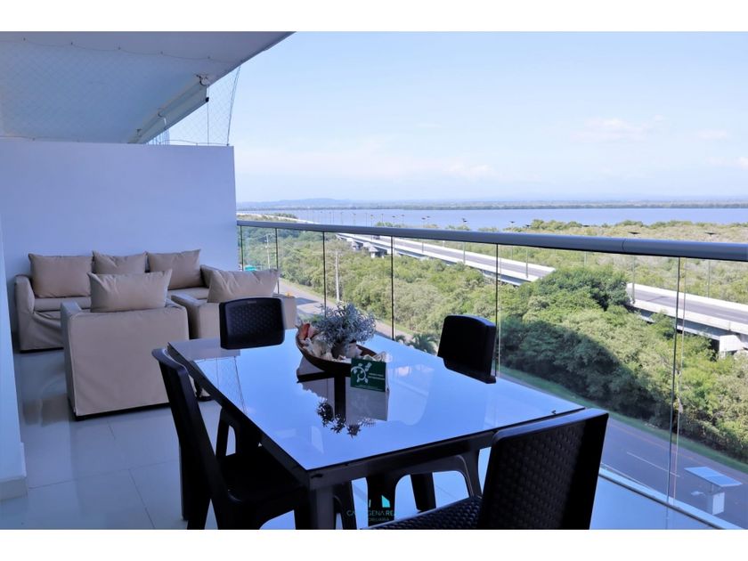 Apartamento en arriendo Vía Al Mar, Cartagena De Indias, Dique, Bolívar, Rap Caribe, 130002, Colombia