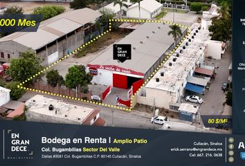 Nave en  Avenida De Las Dalias, Bugambilias, Culiacán, Culiacán Rosales, Culiacán, Sinaloa, 80145, México