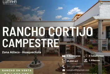 Rancho en  Huaquechula, Puebla