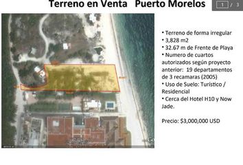 Lote de Terreno en  Puerto Morelos, Quintana Roo