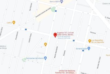 Departamento en  Avenida Colonia Del Valle 601-637, Del Valle, Del Valle Centro, Benito Juárez, Ciudad De México, 03100, Mex