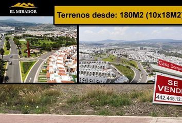 Lote de Terreno en  Mirador De Las Ranas 39, Fraccionamiento Santa Mónica Ii, El Marqués, Querétaro, 76240, Mex