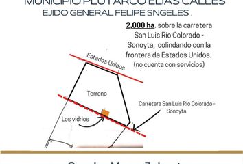 Lote de Terreno en  Mex-2, Sonoita Centro, General Plutarco Elías Calles, Sonora, 83570, Mex