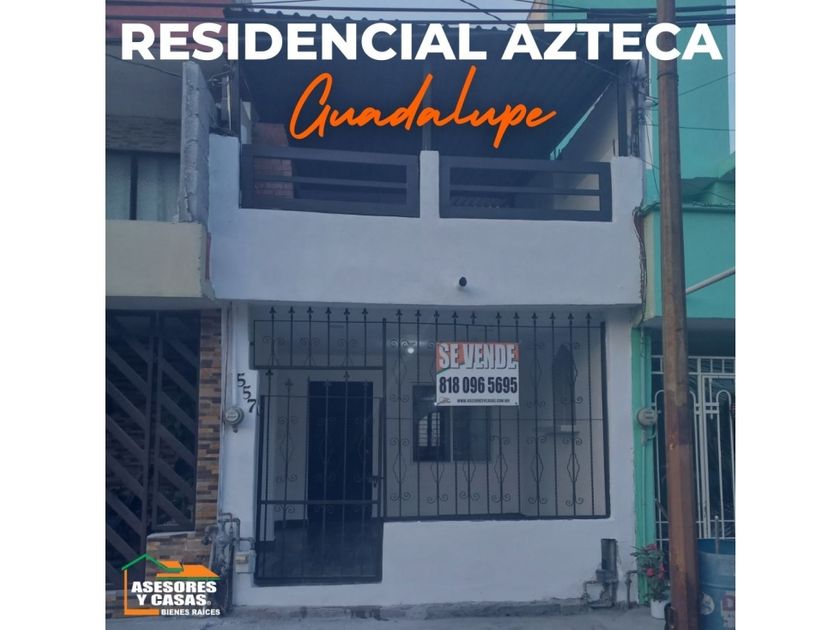 venta Casa en Residencial Azteca, Guadalupe, Nuevo León (6232315)