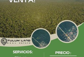 Lote de Terreno en  Coba, Tulum