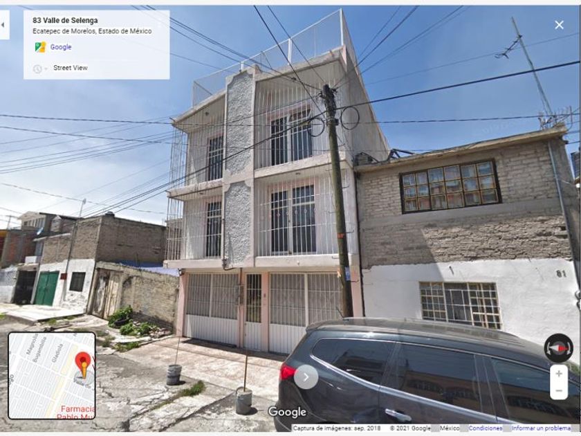 venta Casa en San Cristóbal Centro, Ecatepec de Morelos (MX21-KF1417)-  