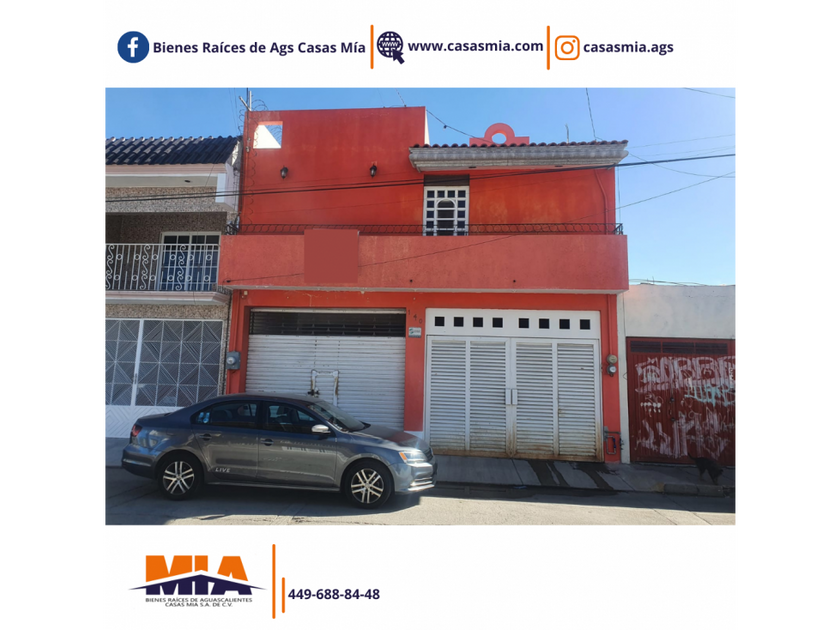 venta Casa en Jardines de las Bugambilias, Ciudad de Aguascalientes  (4816669)
