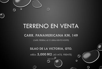 Lote de Terreno en  Mex-45, Barrio Nuevo, Silao, Guanajuato, 36100, Mex