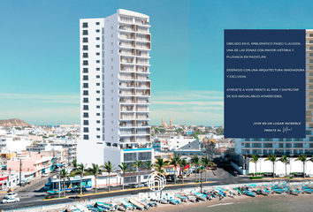 Departamento en  Avenida Paseo Claussen 89b, Mazatlán Centro, Mazatlán, Sinaloa, 82000, Mex