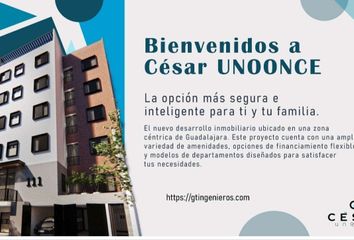 Departamento en  Jardín De Le Rapsodia Húngara, Calle Justo Sierra, Minerva, Fraccionamiento Vallarta Norte, Guadalajara, Jalisco, 44690, Mex