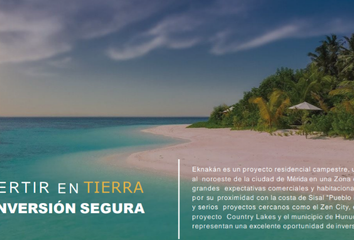 Lote de Terreno en  Hunucmá, Yucatán