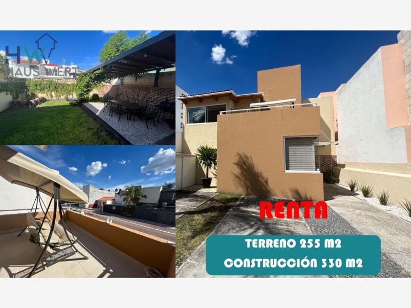 renta Casa en Fraccionamiento Cumbres del Lago, Municipio de Querétaro  (MX22-NF4944)