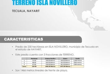 Lote de Terreno en  Tecuala, Nayarit