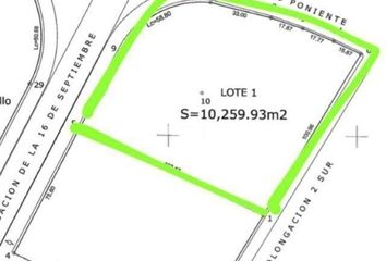 Lote de Terreno en  Avenida 3 Sur, Granjas Puebla, Puebla, 72490, Mex