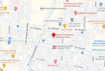 Departamento en  Calle Edgar Allan Poe 112, Polanco Nb, Polanco I Sección, Miguel Hidalgo, Ciudad De México, 11510, Mex