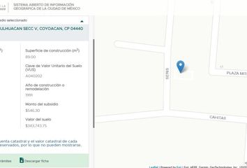 Departamento en  Farmapronto, Seris 55, Ctm Culhuacán, Coyoacán, Ciudad De México, 04480, Mex