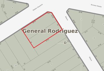 Terrenos en  General Rodríguez, Partido De General Rodríguez