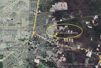 Lote de Terreno en  Calle 23g, Los Robles, Kanasín, Yucatán, 97370, Mex