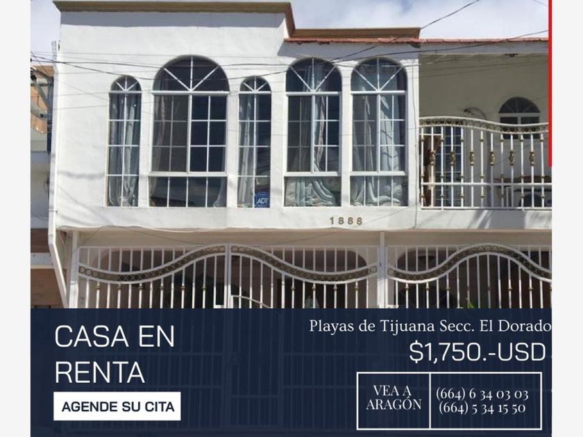 renta Casa en Playas de Tijuana Sección Costa Azul, Tijuana (MX23-OB4060)-  