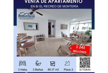 Apartamento en  La Castellana, Montería