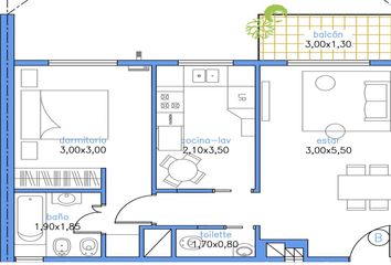 Departamento en  Calle Remedios Escalada De San Martín 958, Buenos Aires, Ciudad Autónoma De Buenos Aires, C1416, Ciudad Autónoma De Buenos Aires, Arg