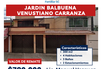 Casa en  Retorno 10 Nicolás León 26, Aeropuerto, Jardín Balbuena, Venustiano Carranza, Ciudad De México, 15900, Mex