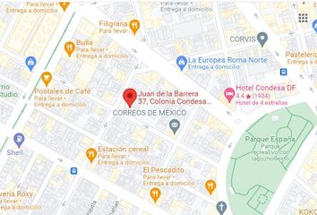 Departamento en  Juan De La Barrera 37, Condesa-roma, Condesa, Cuauhtémoc, Ciudad De México, 06140, Mex