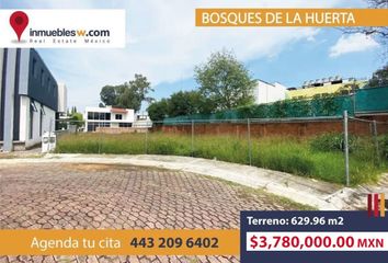 Lote de Terreno en  Circuito Bosques De La Huerta, Bosques De La Huerta, Morelia, Michoacán De Ocampo, 58080, Mex