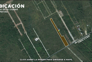 Lote de Terreno en  Camino A Mocochá, Conkal, Yucatán, Mex