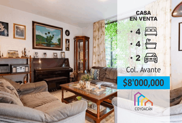 Casa en  Avante, Coyoacán, Cdmx