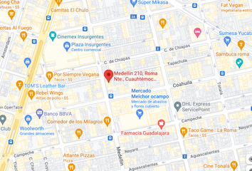 Departamento en  10 Eldiez, Avenida Álvaro Obregón, Condesa-roma, Roma Norte, Cuauhtémoc, Ciudad De México, 06700, Mex