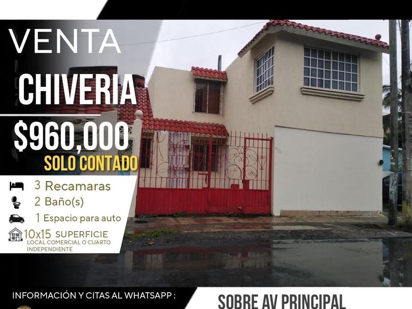 venta Casa en 16 de Febrero, Municipio Veracruz (2_43_85474885_4867998)-  