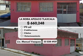 Casa en  Calle Jardín De Los Ciprés 102-122, La Cañada, Apizaco, Tlaxcala, 90360, Mex