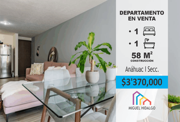 Departamento en  Anáhuac I Sección, Miguel Hidalgo, Cdmx