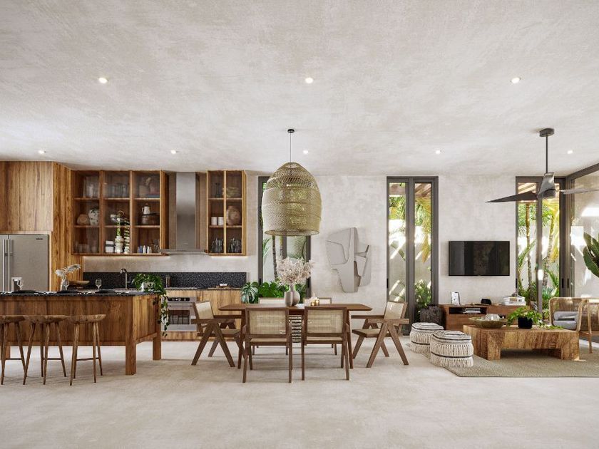 venta Condominio horizontal en Villas Tulum, Tulum (EB-OW0745)- icasas.mx