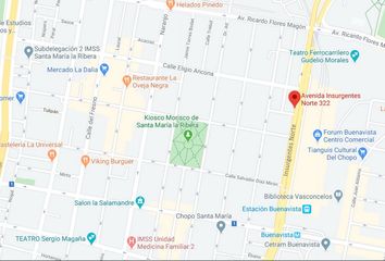 Departamento en  Cantina Salón Paris, Calle Salvador Díaz Mirón, Santa María La Ribera, Cuauhtémoc, Ciudad De México, 06400, Mex