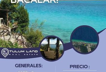 Lote de Terreno en  Bacalar, Bacalar, Bacalar, Quintana Roo