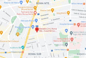 Departamento en  10 Eldiez, Avenida Álvaro Obregón, Condesa-roma, Roma Norte, Cuauhtémoc, Ciudad De México, 06700, Mex