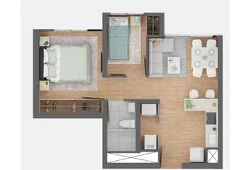 Apartamento en  Algarra Iii, Zipaquirá