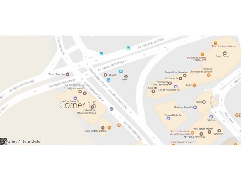 renta Local comercial en Santa Fe Cuajimalpa, Cuajimalpa de Morelos  (6194257)