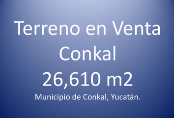 Lote de Terreno en  Pueblo Conkal, Conkal