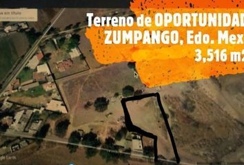 Lote de Terreno en  Calle Emiliano Zapata, Barrio San Lorenzo, Zumpango, México, 55604, Mex